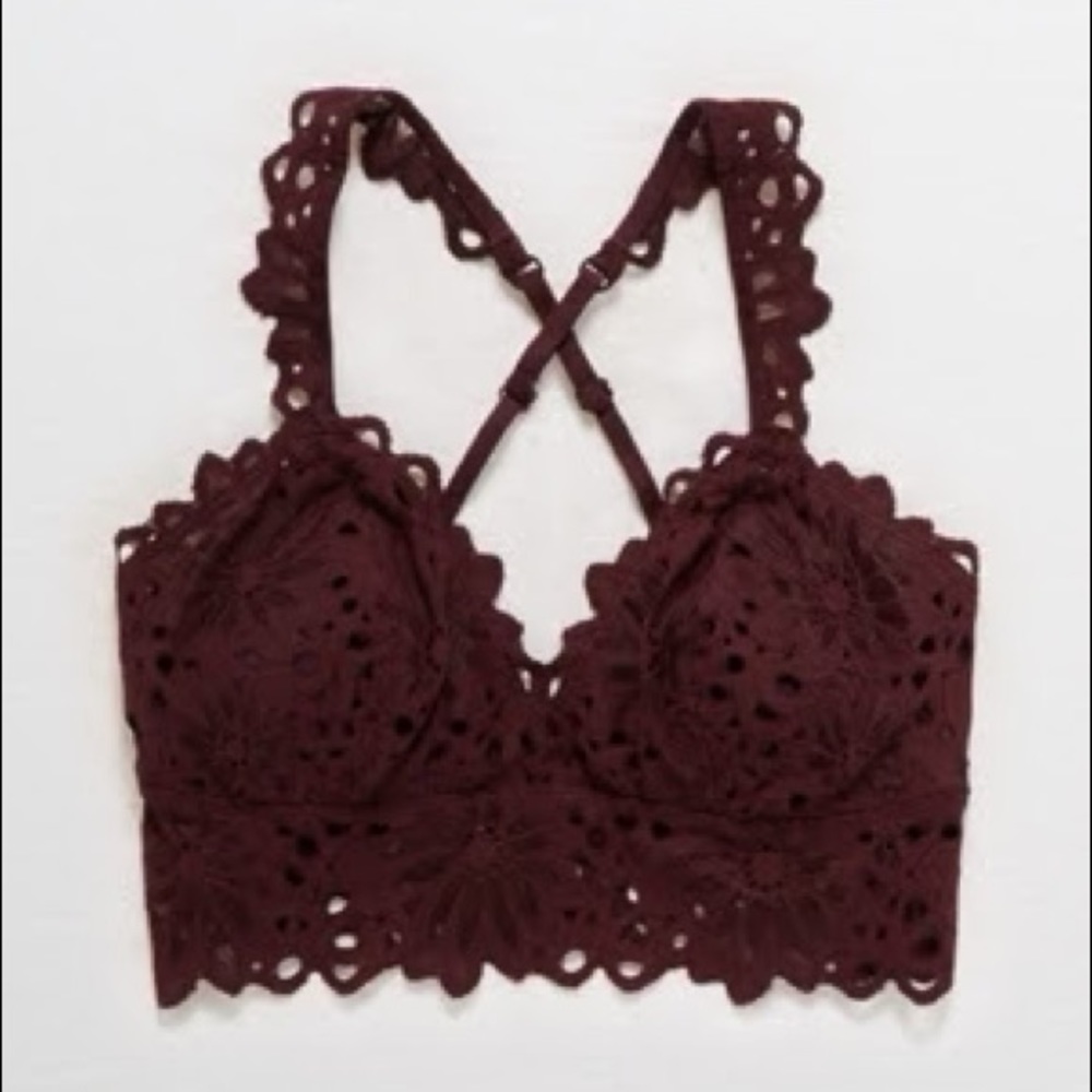 Aerie lace padded bralette